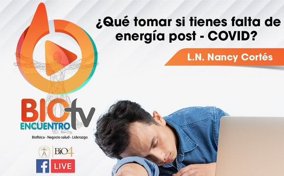 ¿Que tomar si tienes falta de energía post COVID?